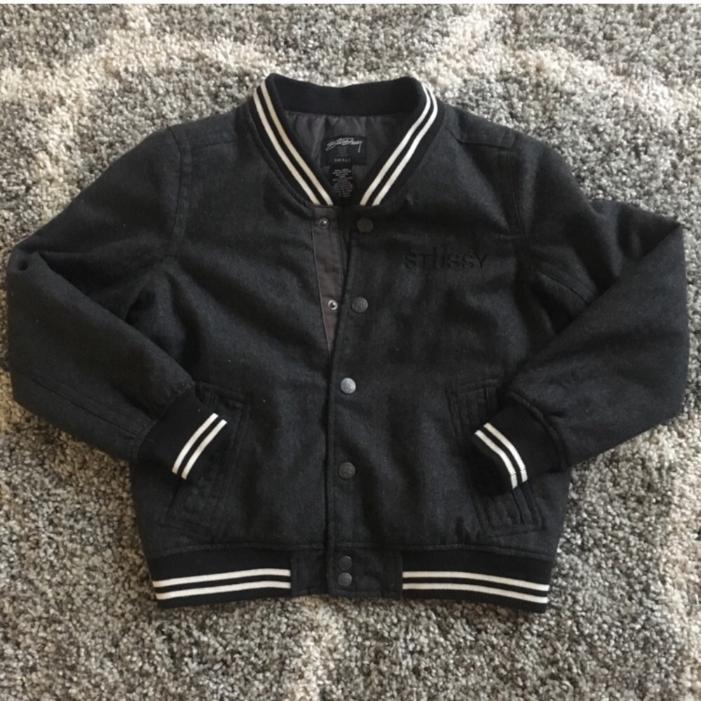 Stussy varsity (wool letterman) jacket